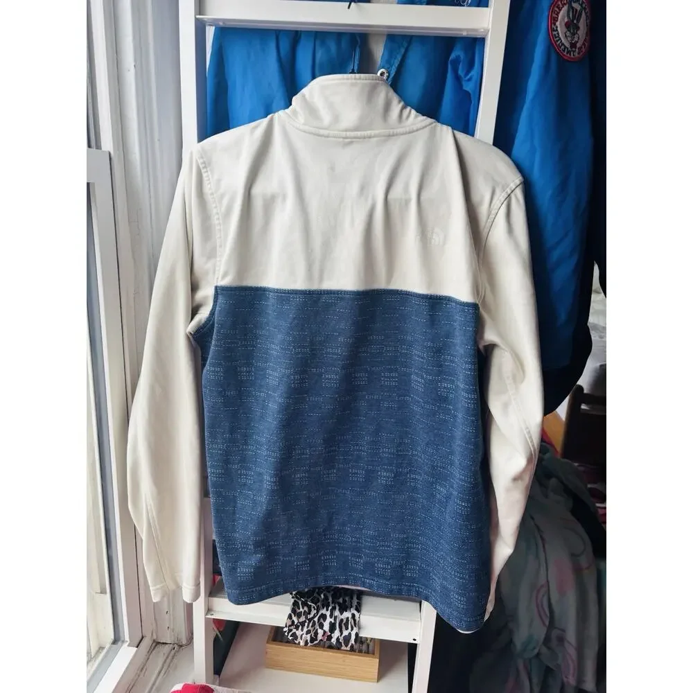 The North Face Jacket Cinder 1/4 Zip Coat Lightweight‎ Pullover Colorblock S Men